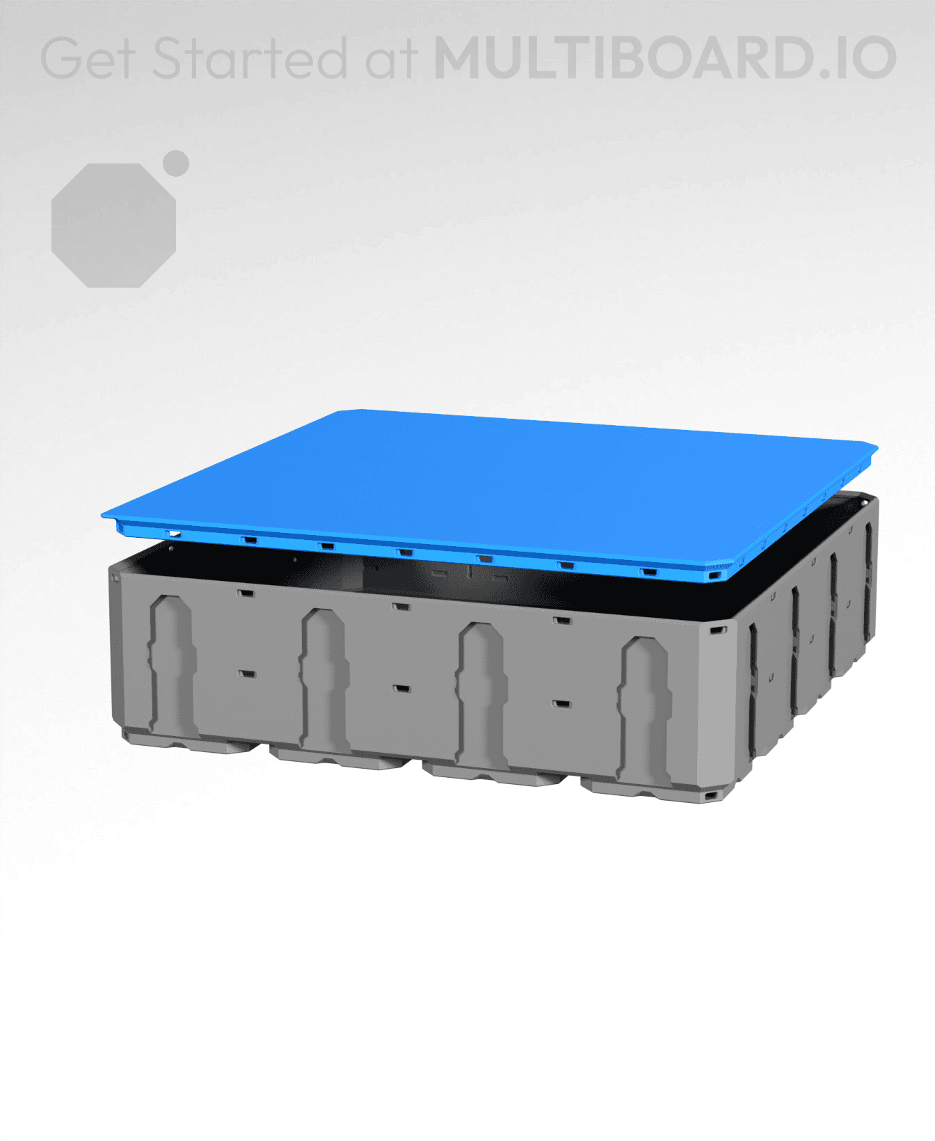 4x4 - Drop-In Lid 3d model