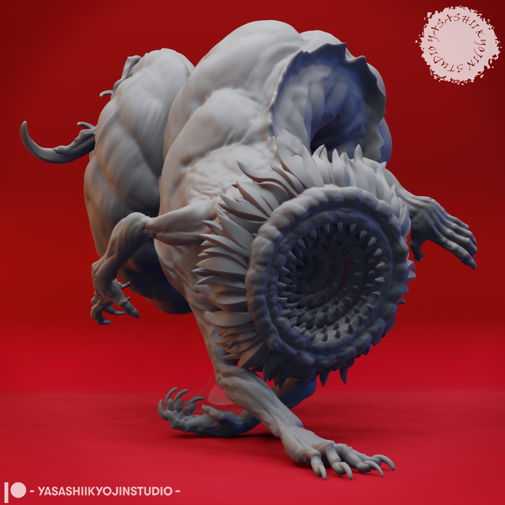 Phaerimm - Tabletop Miniature (Pre-Supported) 3d model