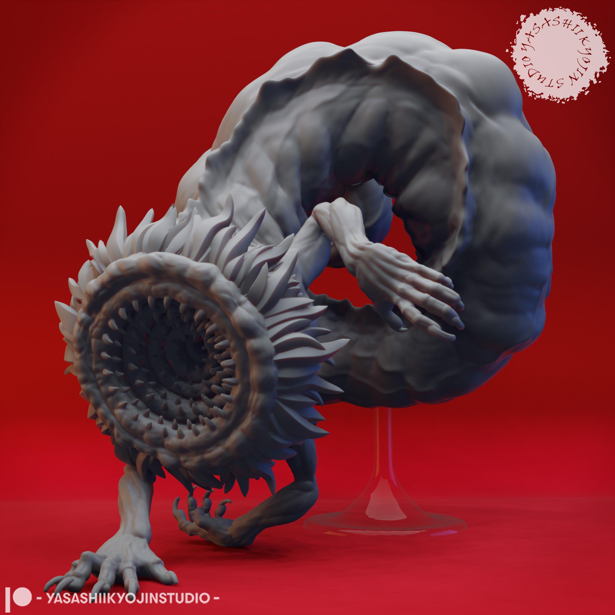 Phaerimm - Tabletop Miniature (Pre-Supported) 3d model