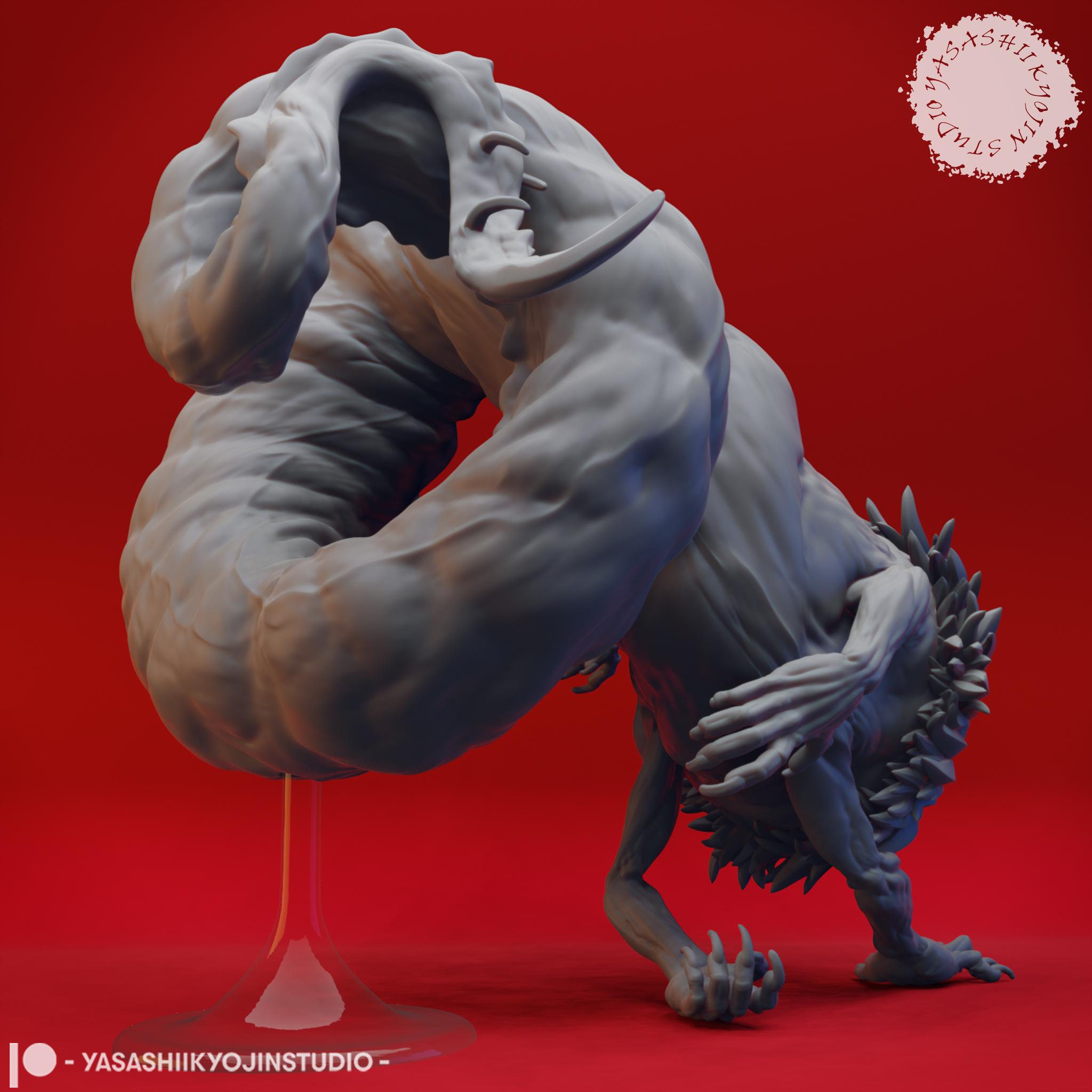 Phaerimm - Tabletop Miniature (Pre-Supported) 3d model