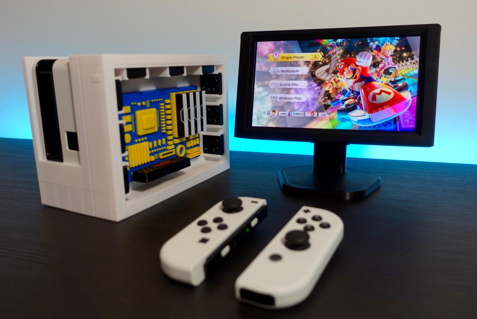 Custom PC Display for Nintendo Switch (OLED/Original) 3d model