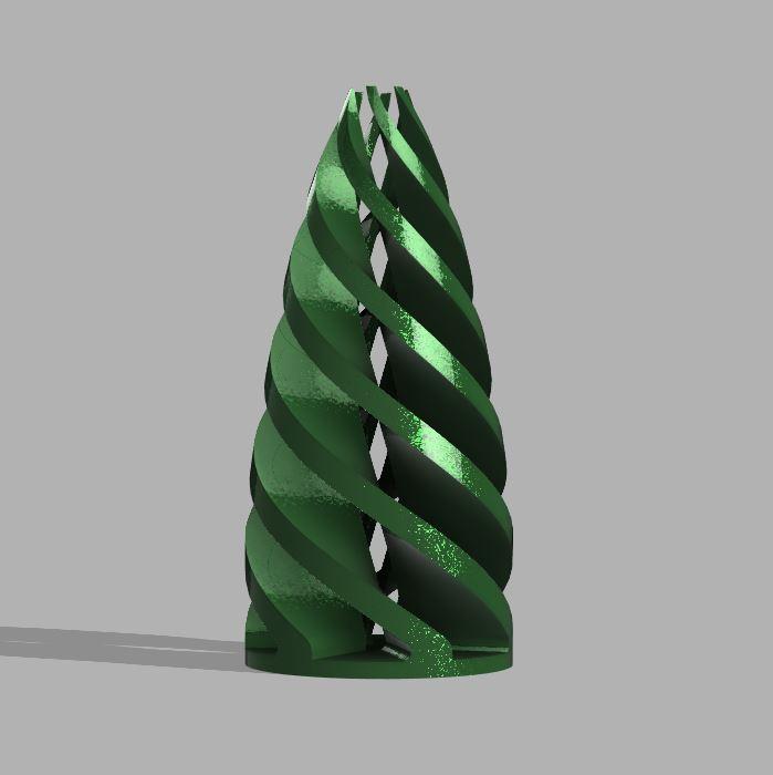 Abstract Christmas Tree V1B 3d model