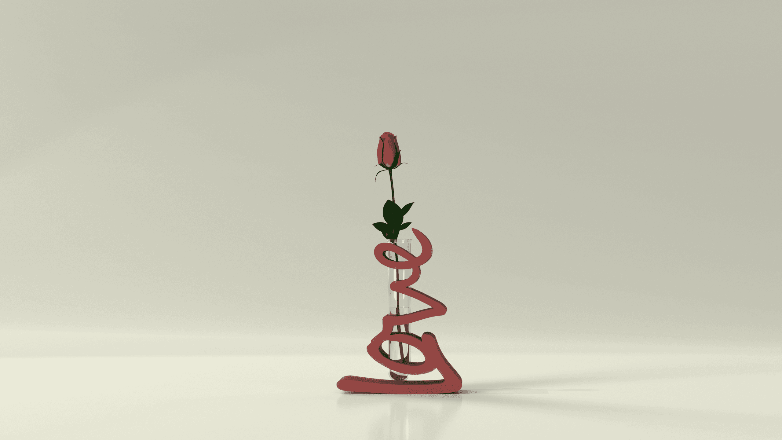 love vase.stl 3d model