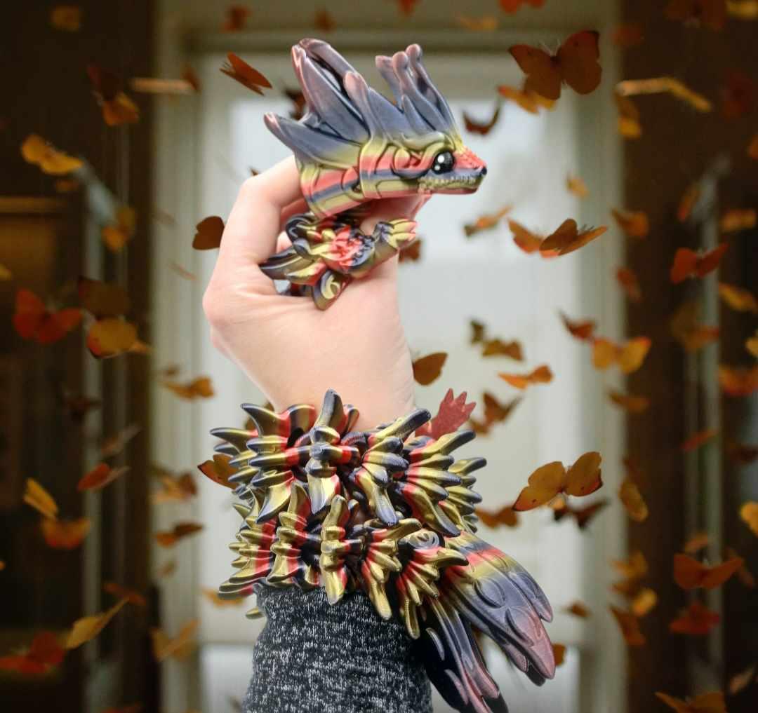 Flutter The Butterfly Dragon 3d model
