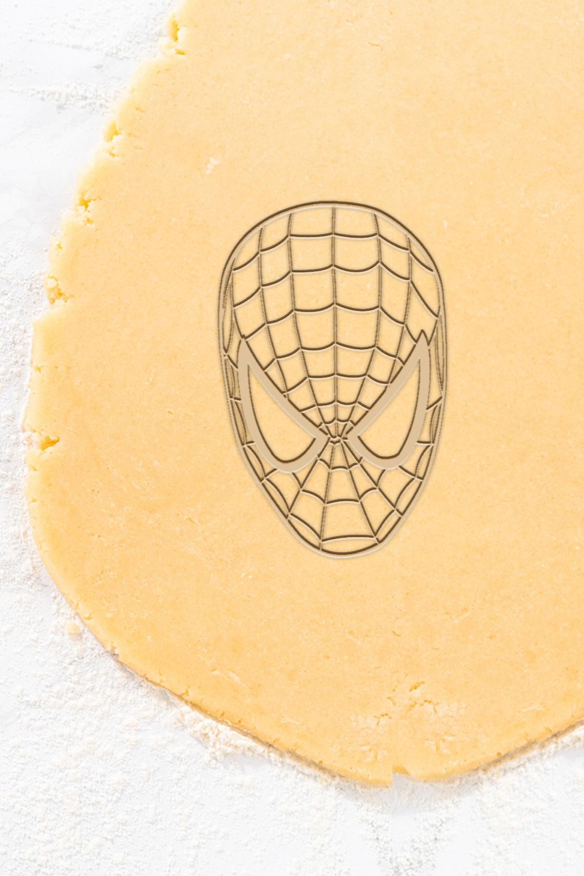 Spider Man Cookie Cutter, Biscuit Cutter 3d model