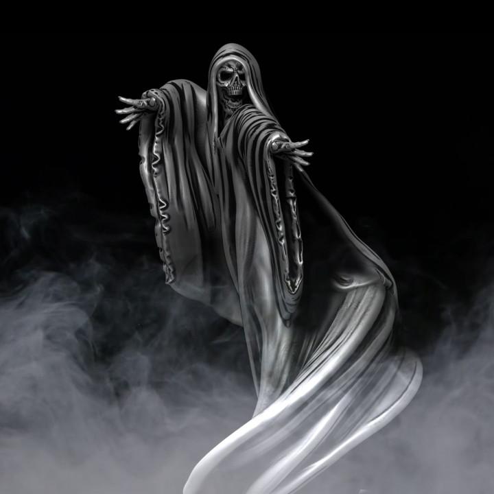 Ghost Miniature (Pre-Supported) 3d model