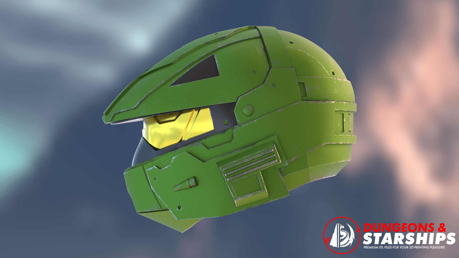 Rogue Helmet - Halo 3 3d model
