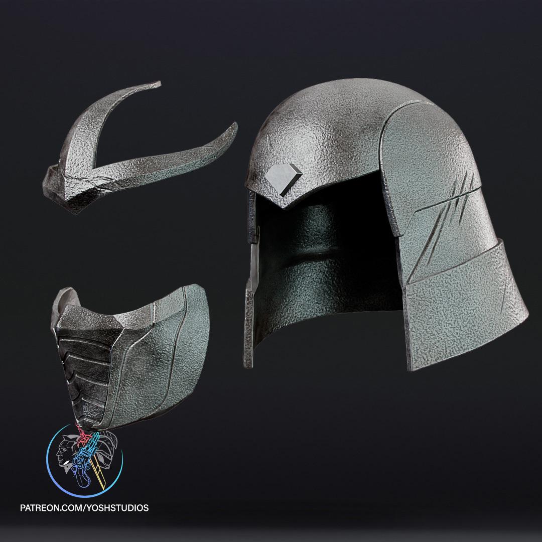 Classic Shredder Helmet 3D Print File STL 3d model