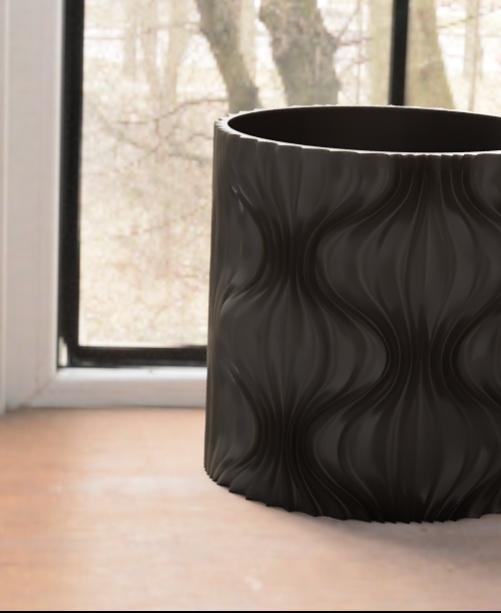 Wavy Vase  3d model