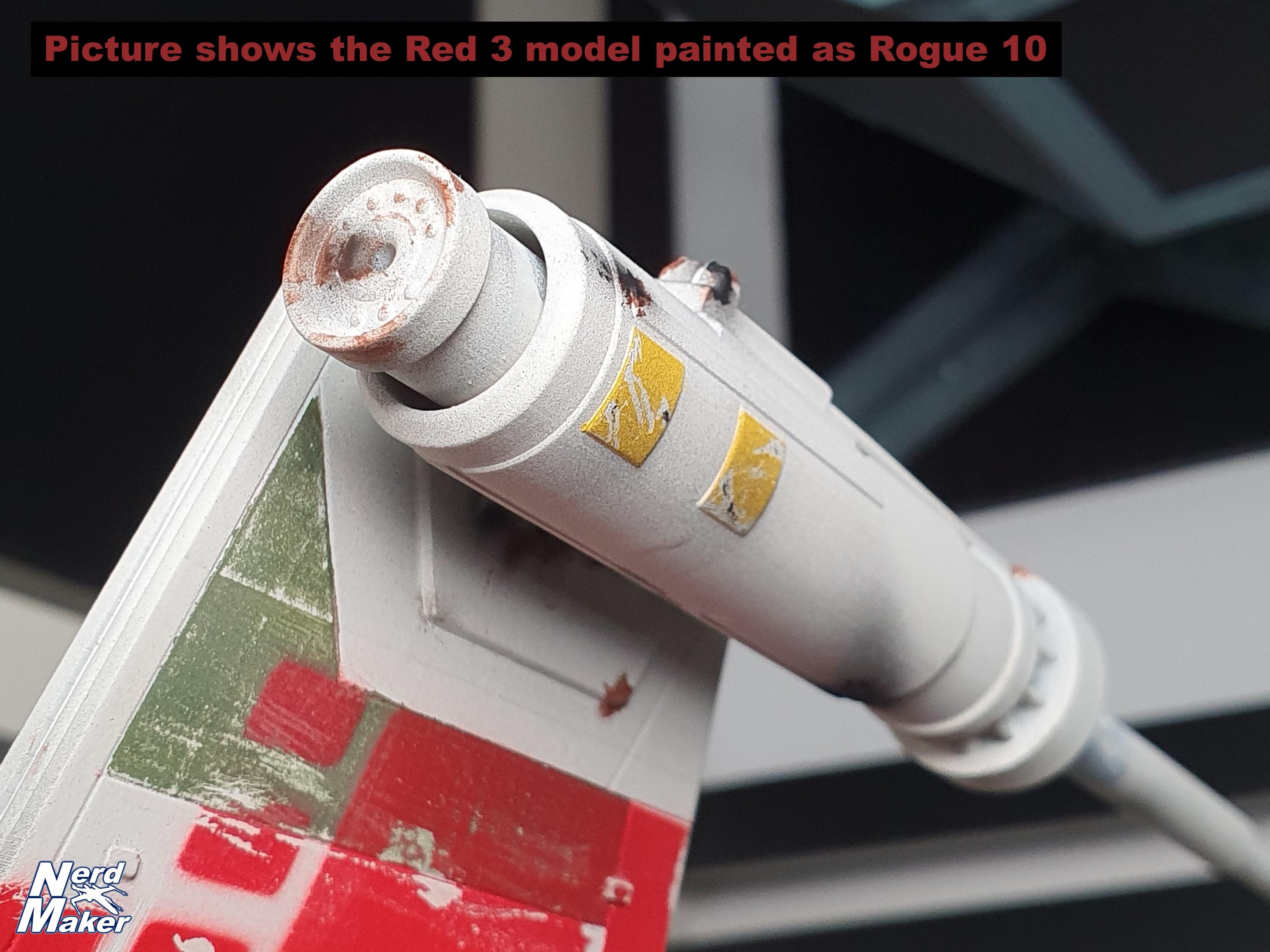 Model-X MK II 1/24 Studio Scale Red 3 3d model