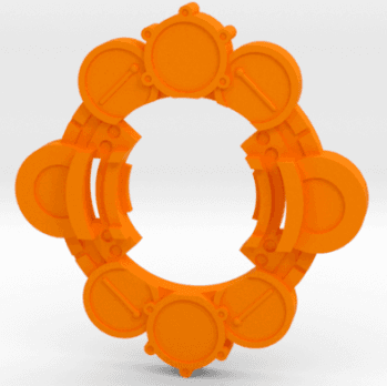 BEYBLADE APOLLUS | COMPLETE | ANIME SERIES 3d model