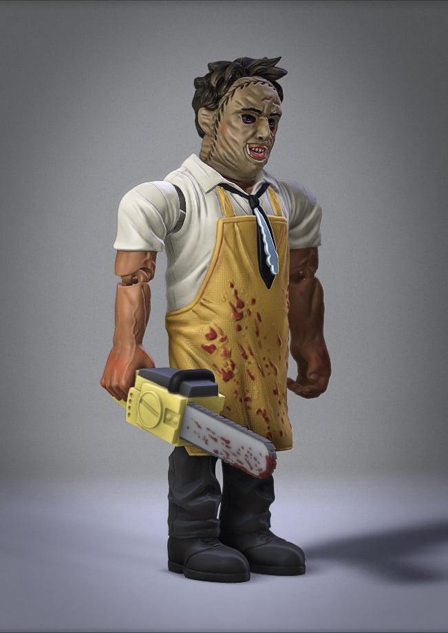 Flexi Leatherface 3d model