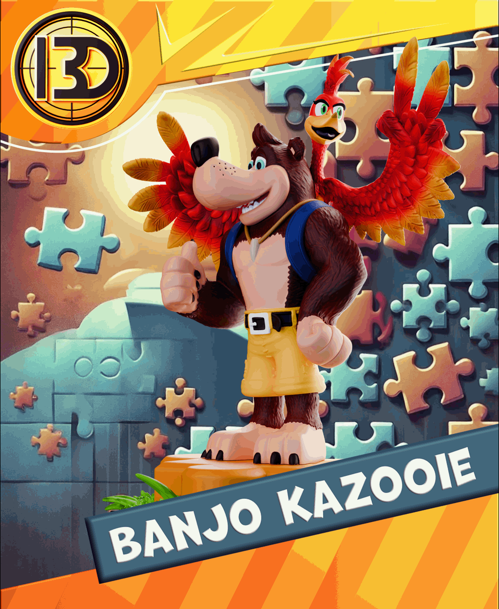 Banjo Kazooie 3d model