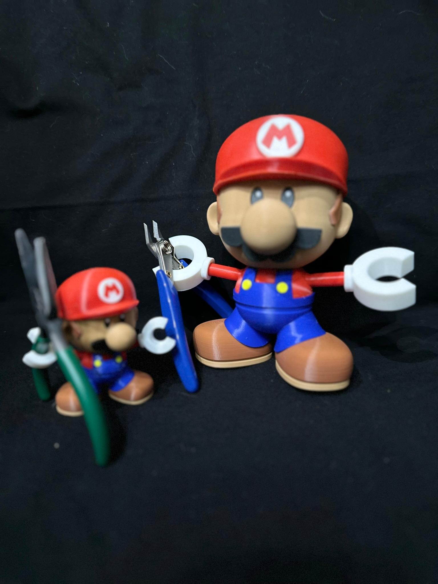 Articulating Toy Mini Mario multi part 3d model