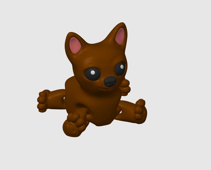 Chihuahua Fidget 3d model