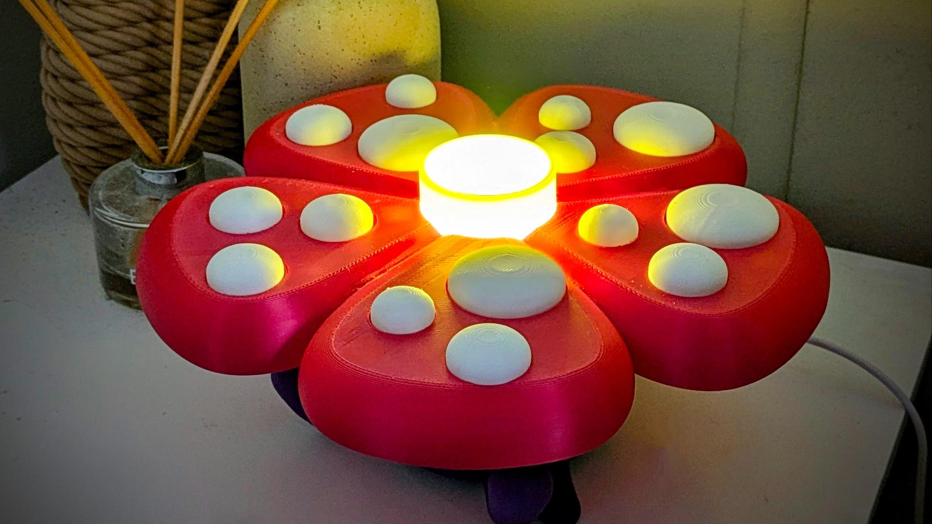 Vileplume Pokemon Night Light (MULTIPART).stl 3d model