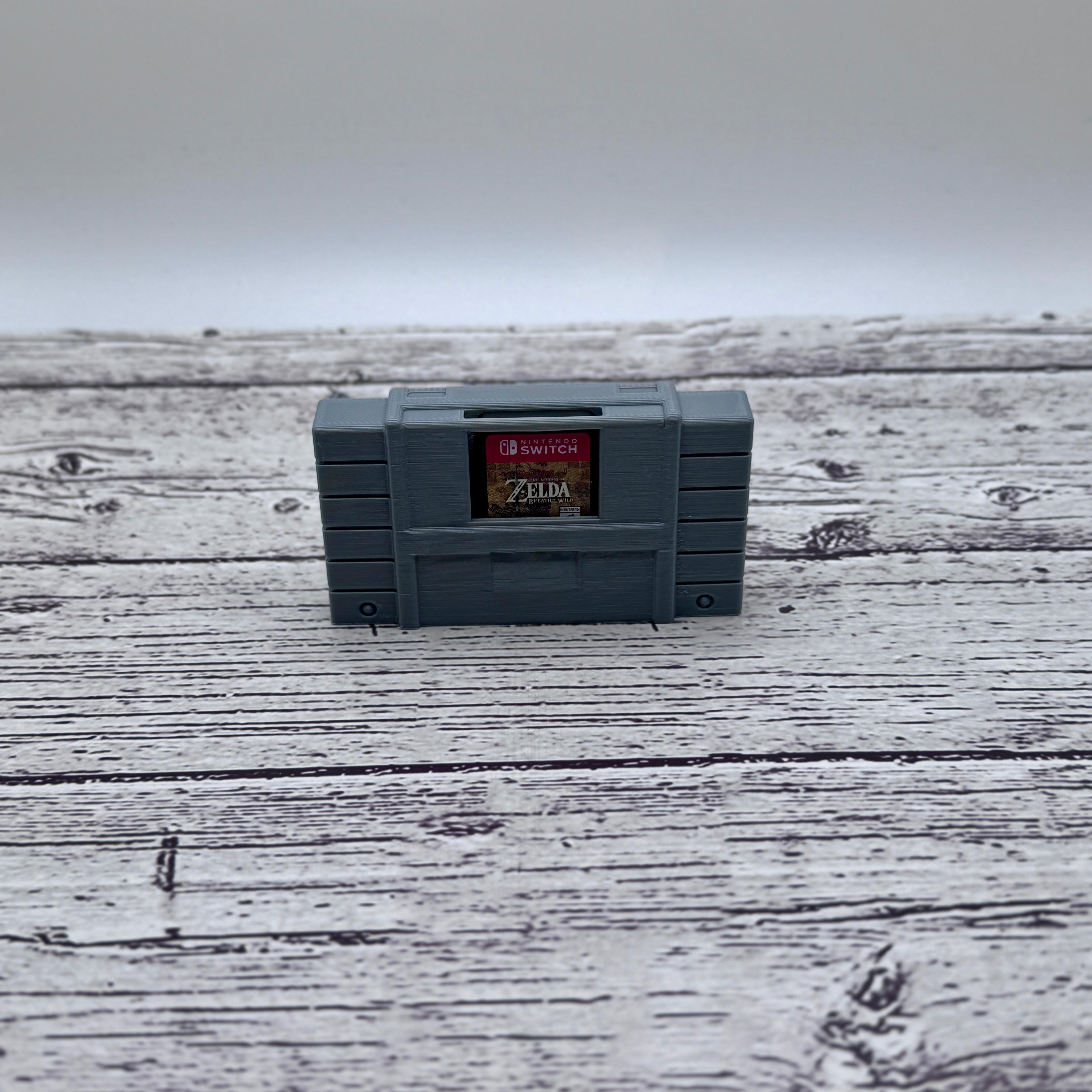 SNES Console Switch Game Stand 3d model