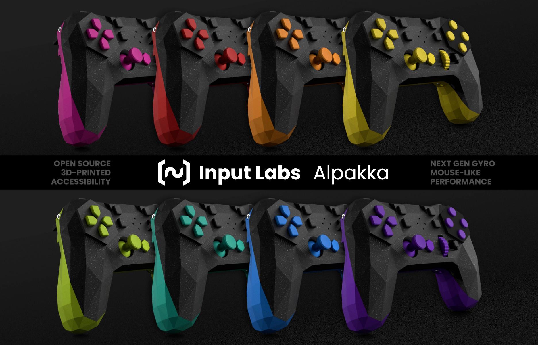 Alpakka Dimpled Thumbstick Variant 3d model