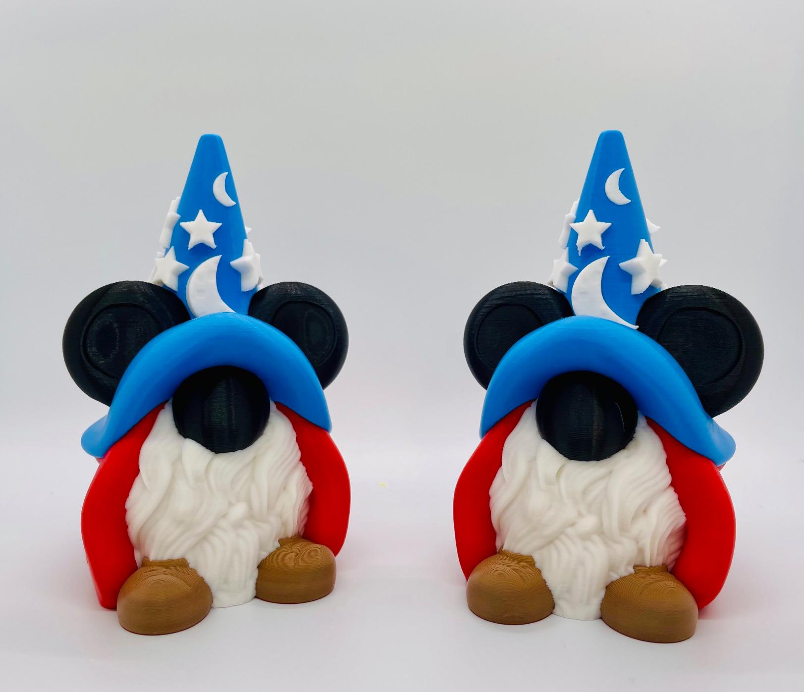 Wizard Cartoon Mouse Gnome 3d model