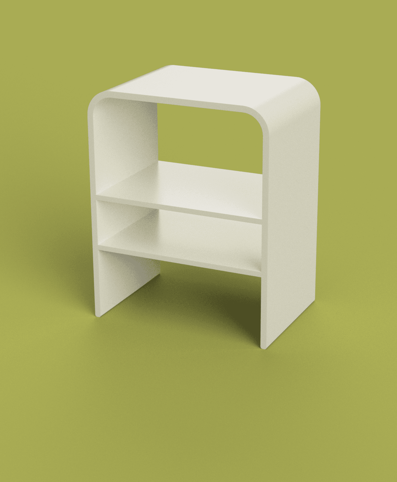 Modern bedside table 3d model