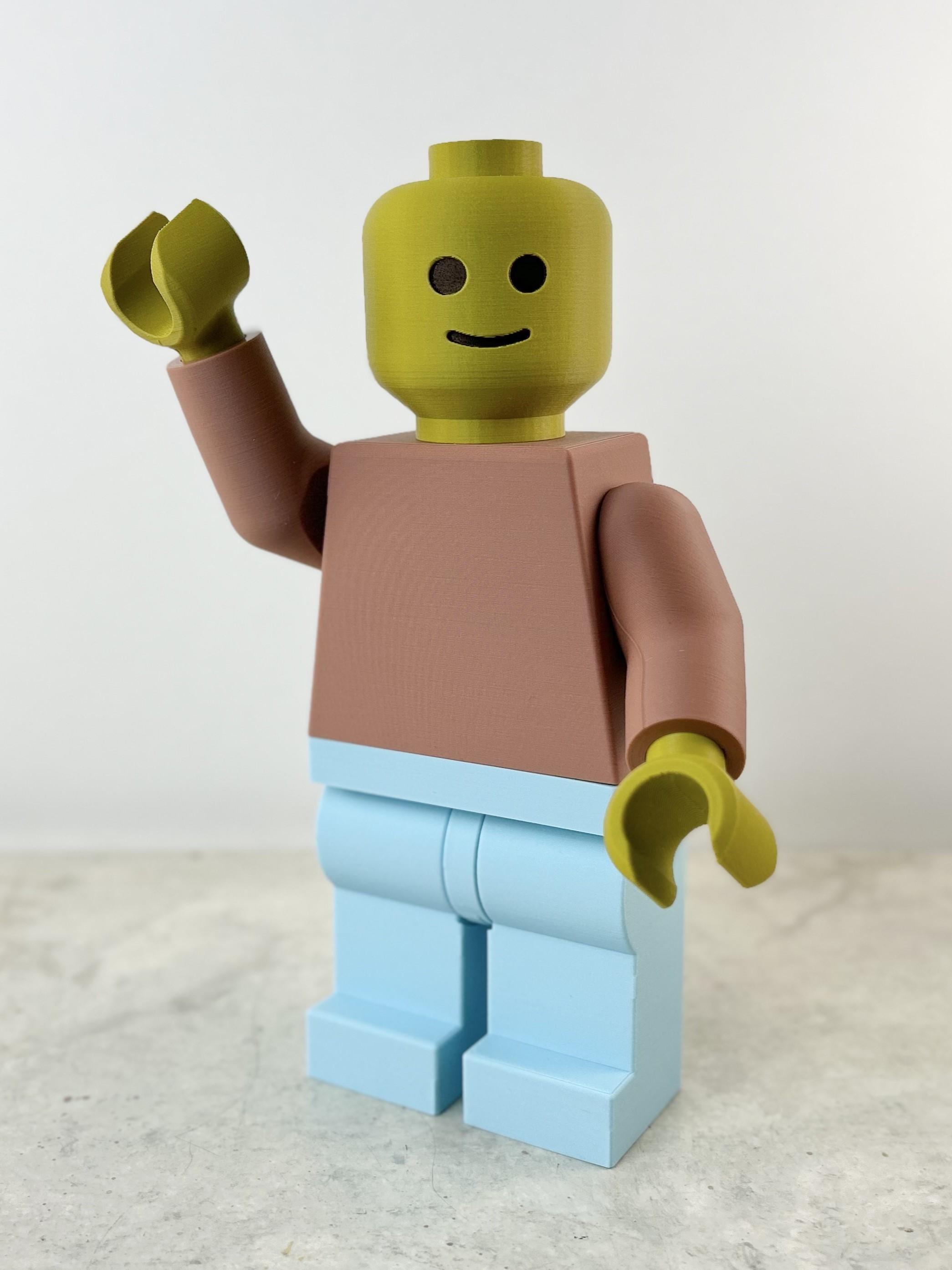 Generic Figure (6:1 LEGO 3d model
