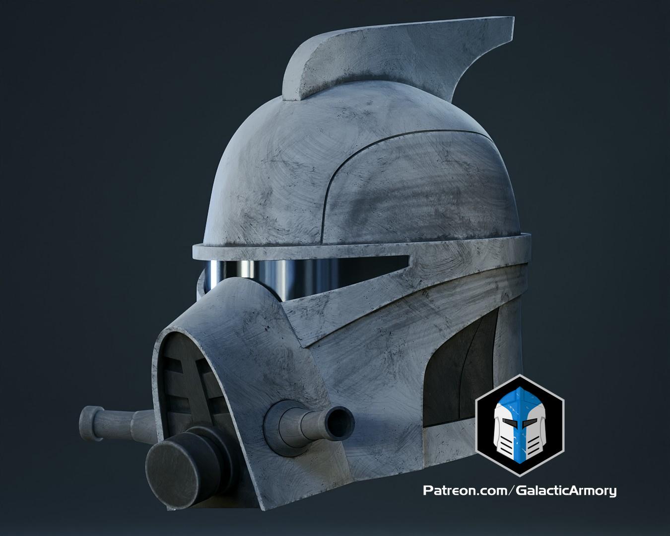 SCUBA Trooper Helmet - 3D Print Files 3d model