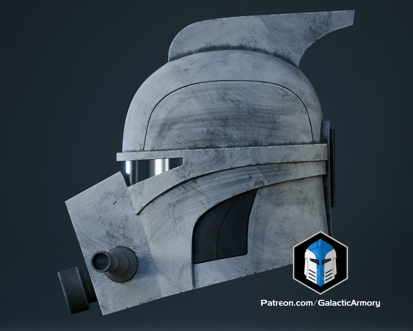SCUBA Trooper Helmet - 3D Print Files 3d model