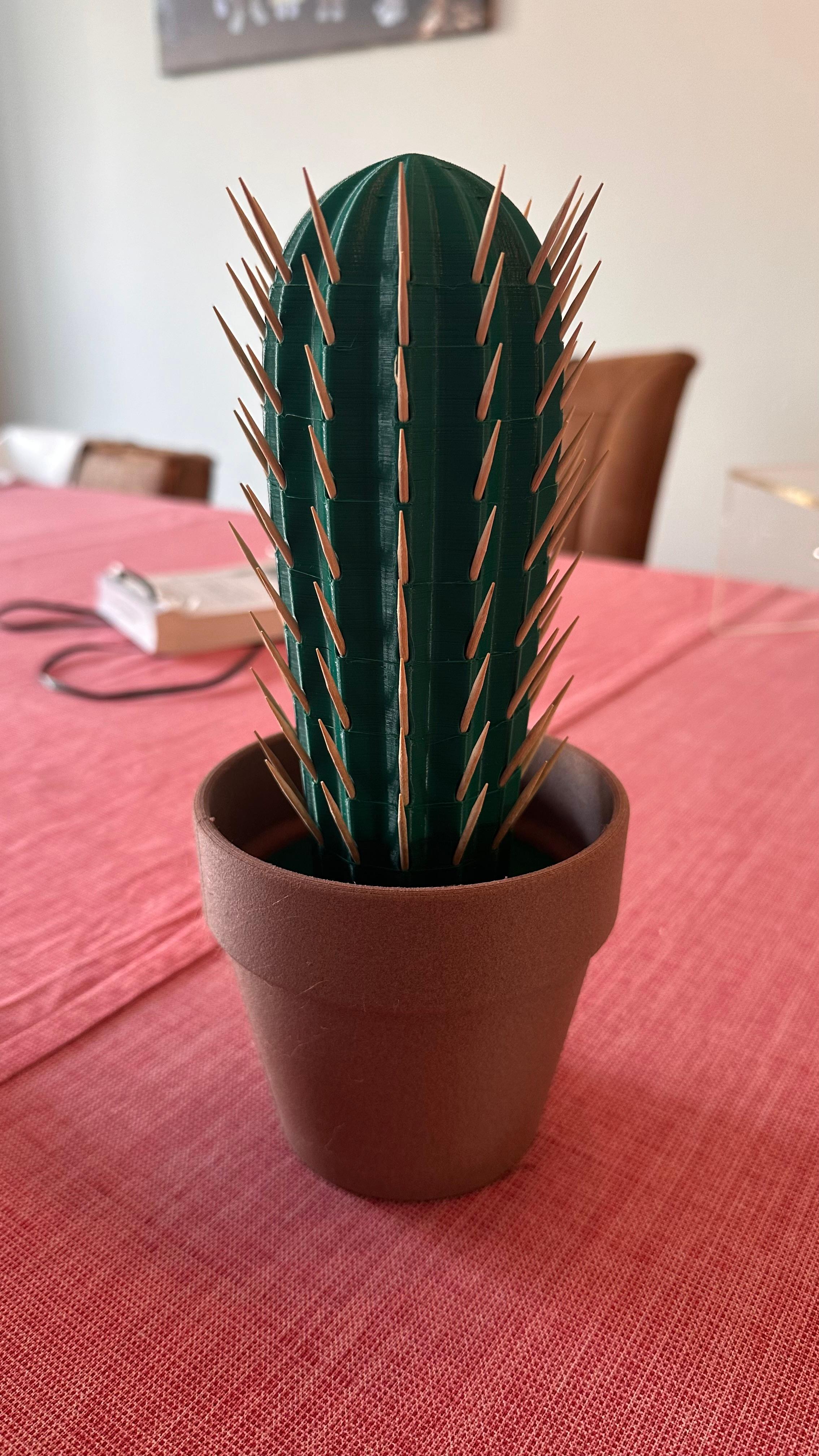 Cactus Toothpick holder 3d model