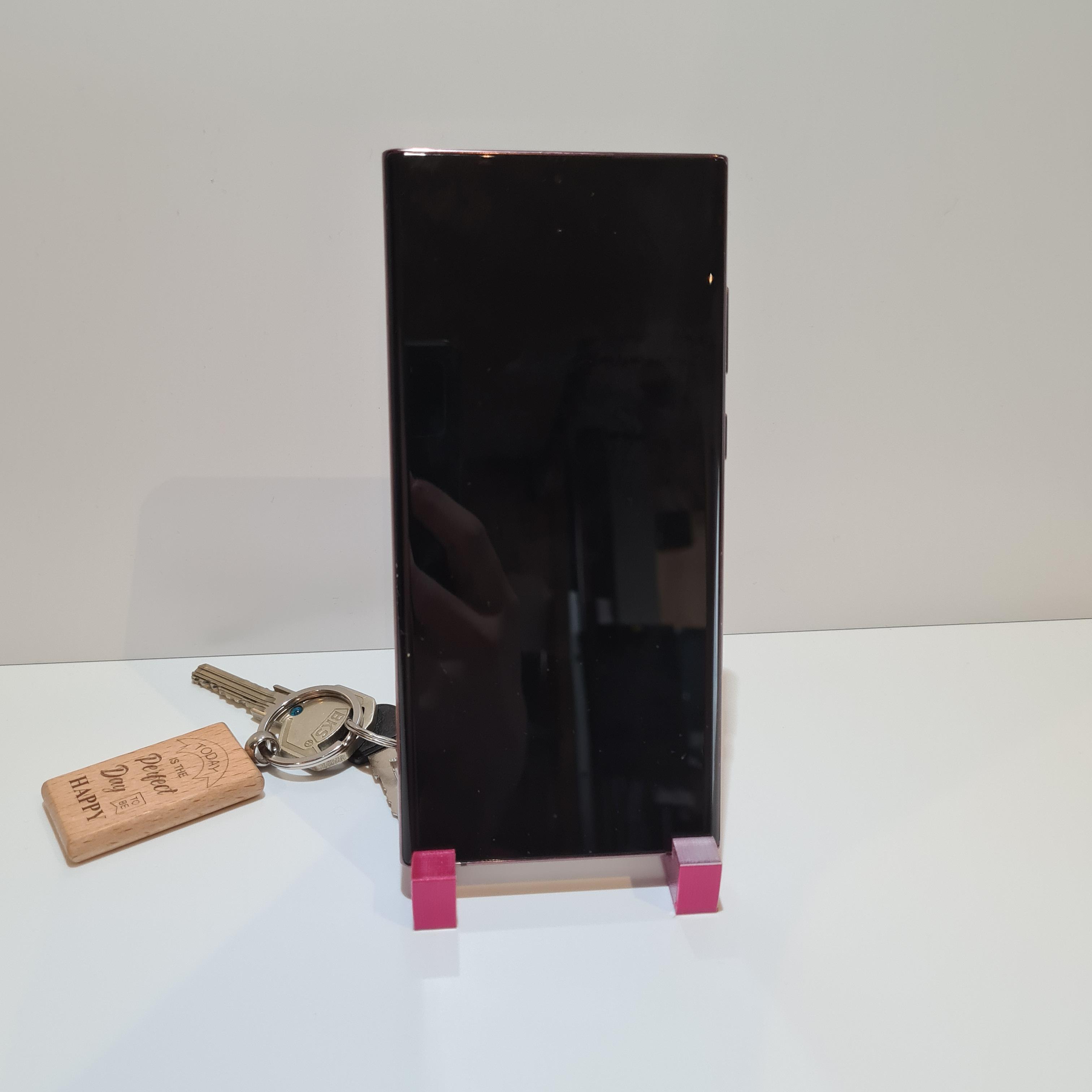keychain smartphone/tablet stand  3d model