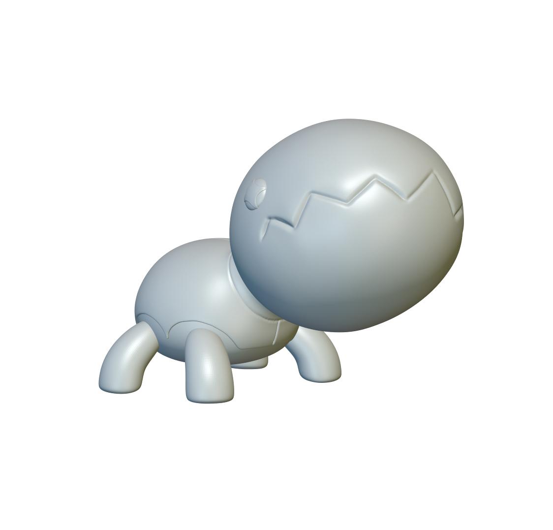 Pokemon Trapinch #328 - Optimized for 3D Printing 3d model