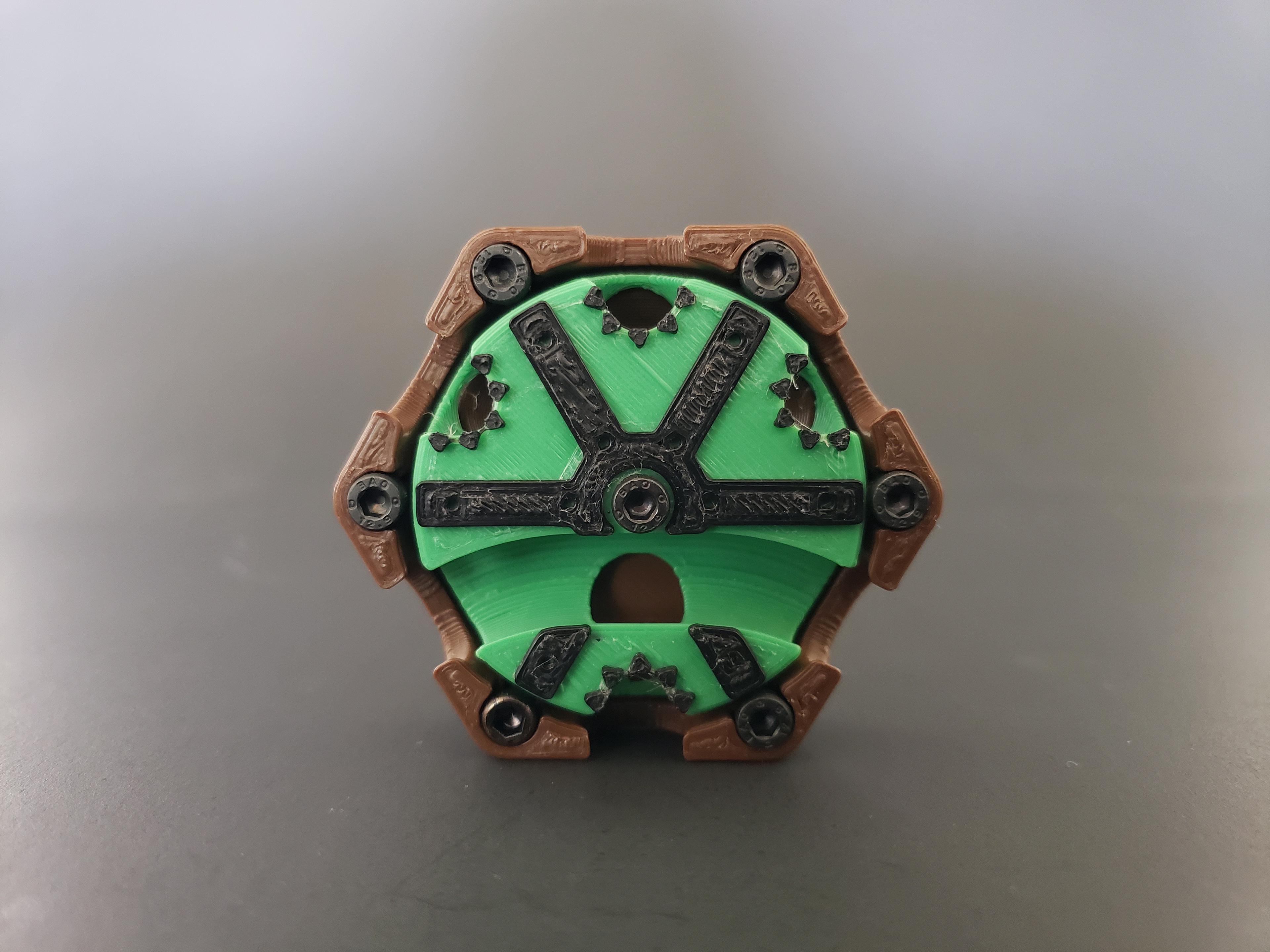 Hextraction Magnetic Kythera Tile 3d model