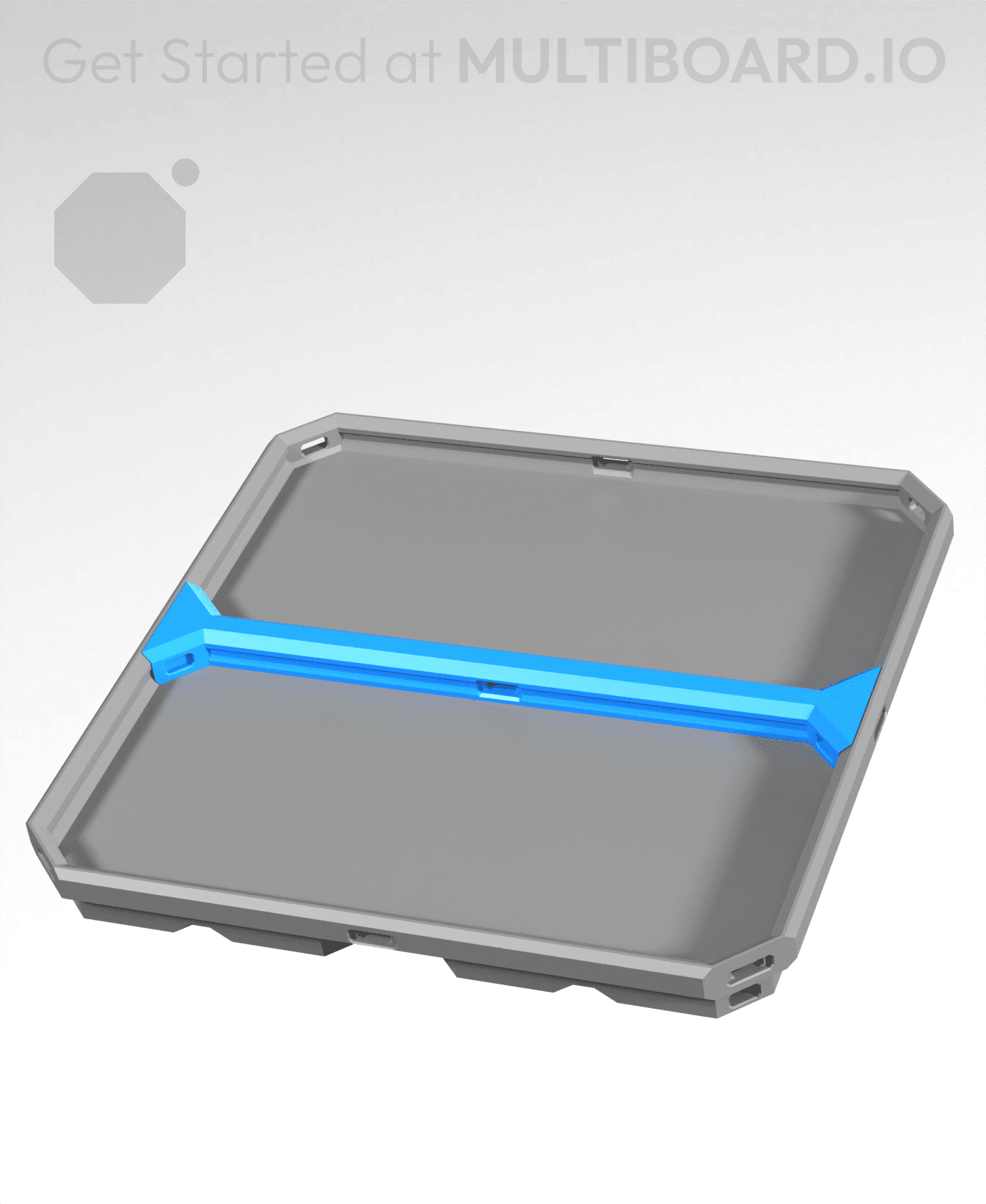 2L - Micro Bin Divider 3d model