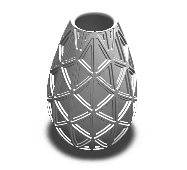 textured vase.stl 3d model