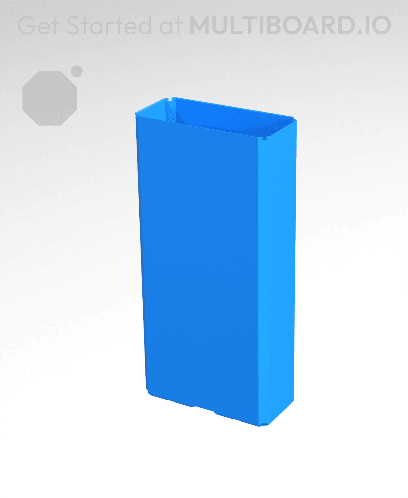 2x1x4 - Bin - Multibin Insert 3d model