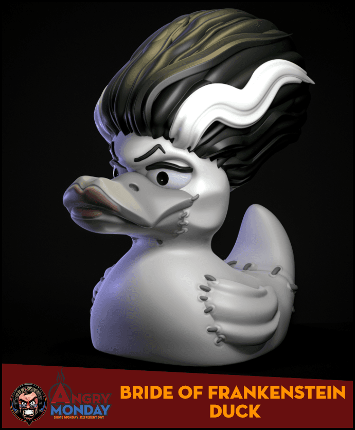 Bride of Frankestein Duck 3d model