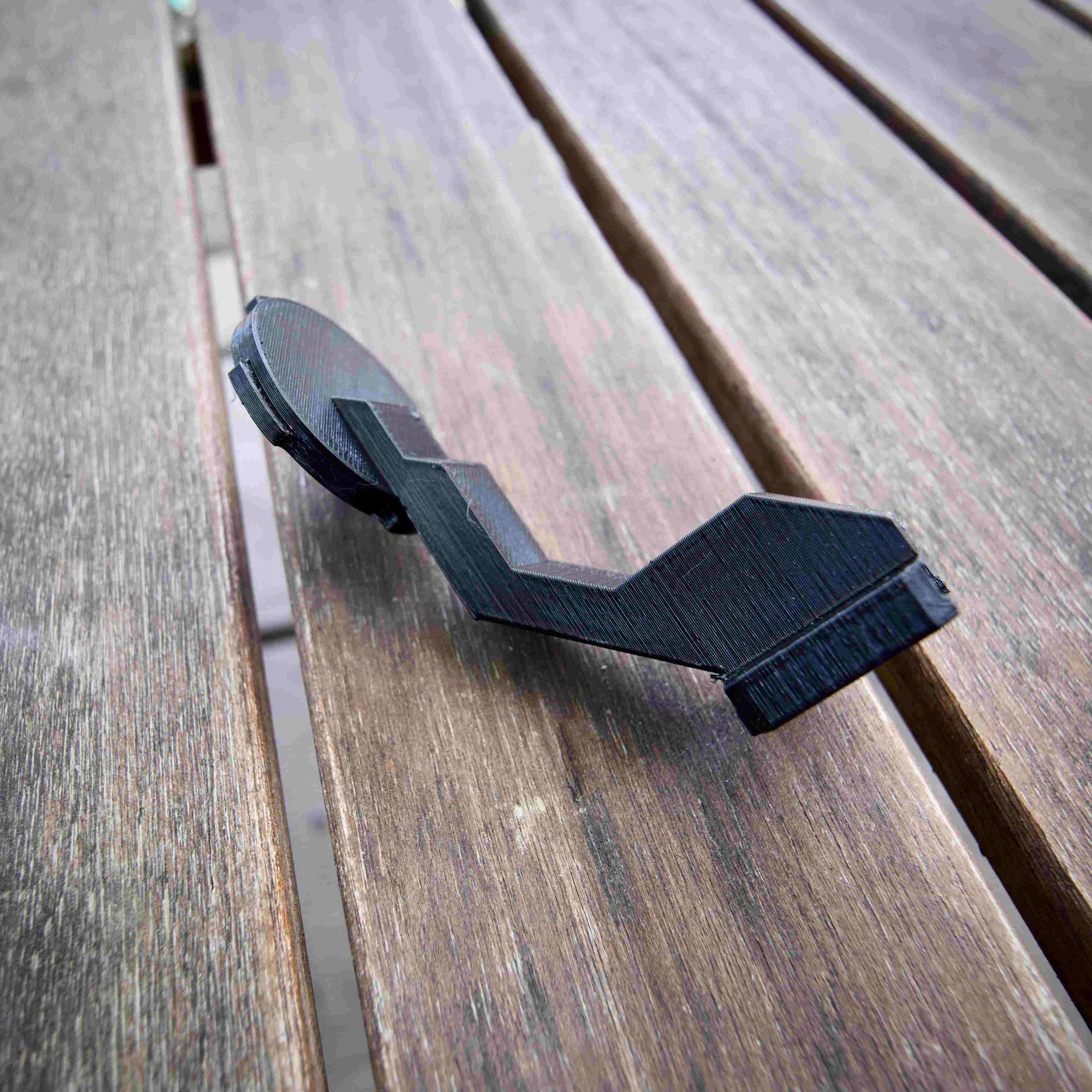 Cold Shoe Mount for Quad Lock® iPhone Case 3d model