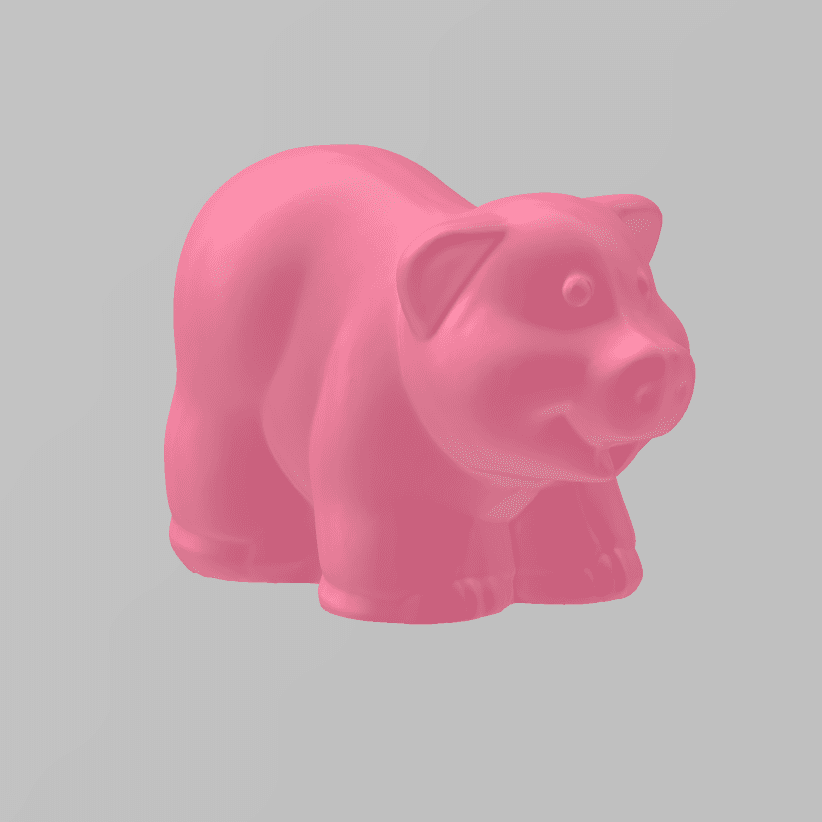 Pig 1 3d model