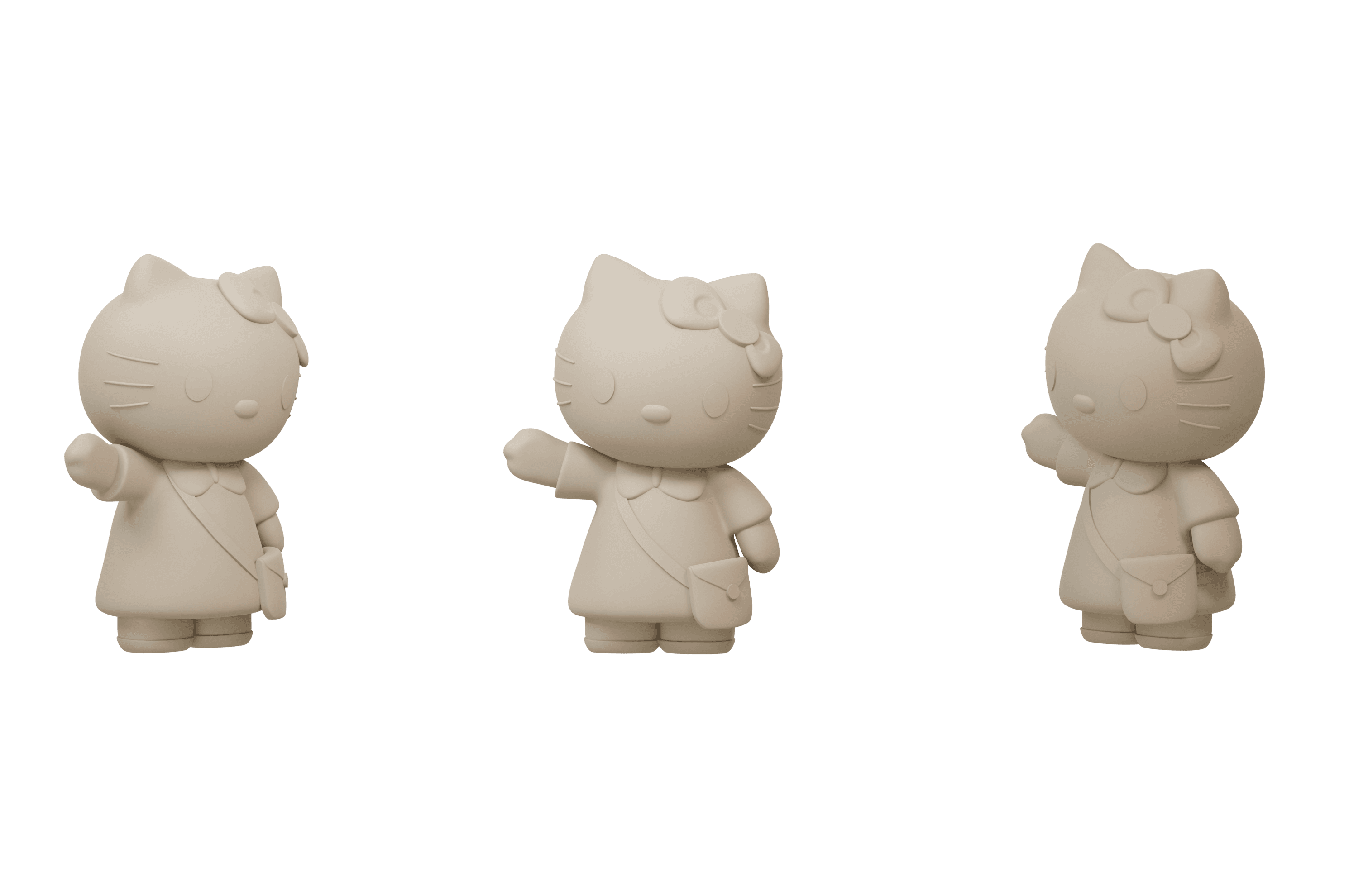 Hello Kitty 1 3d model