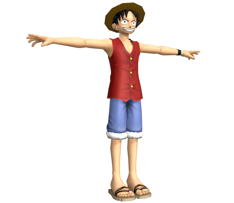 Luffy 3d model