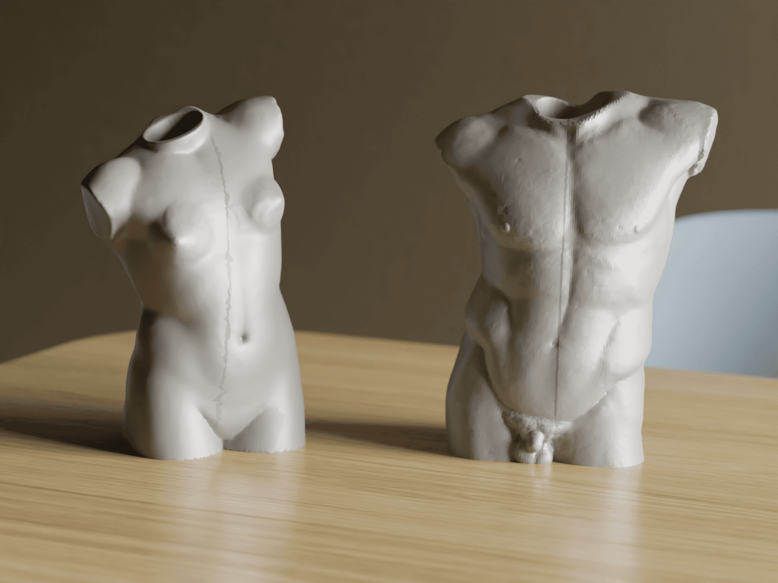 Dafne Sculptural Vase 3d model