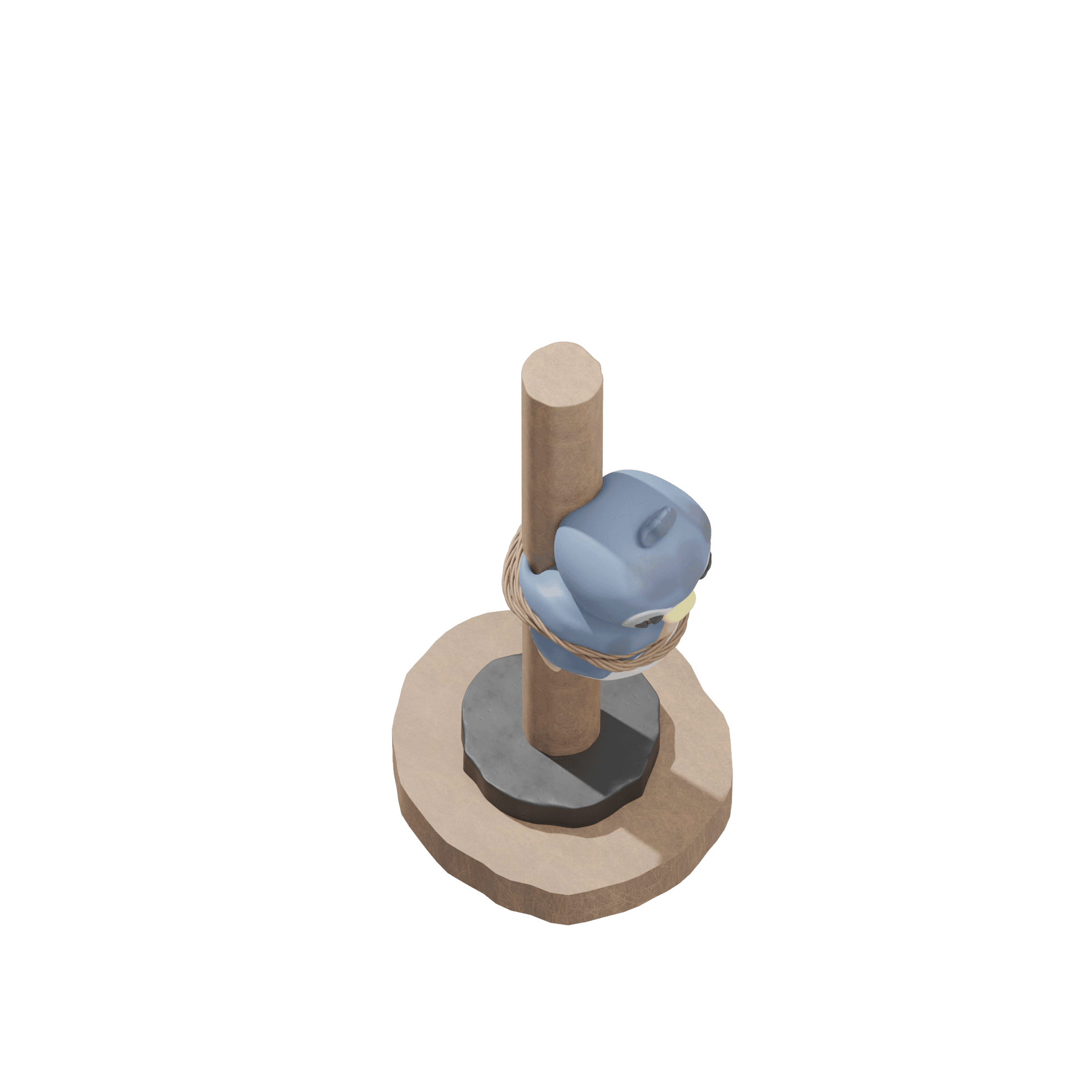 Pal World Training Dummy 3d model