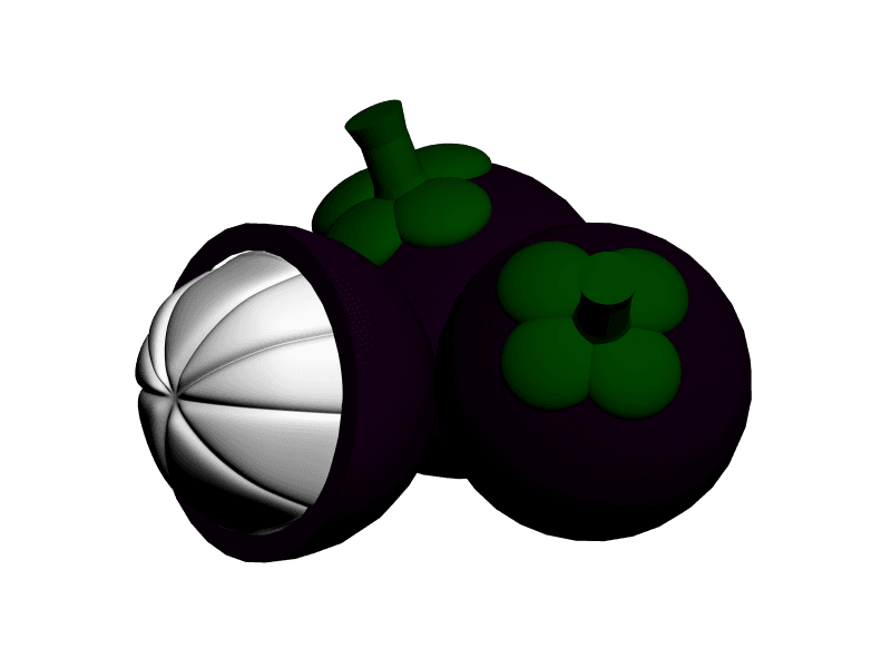 mangosteen.stl 3d model