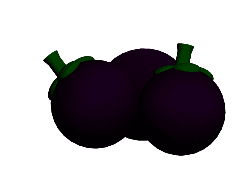 mangosteen.stl 3d model