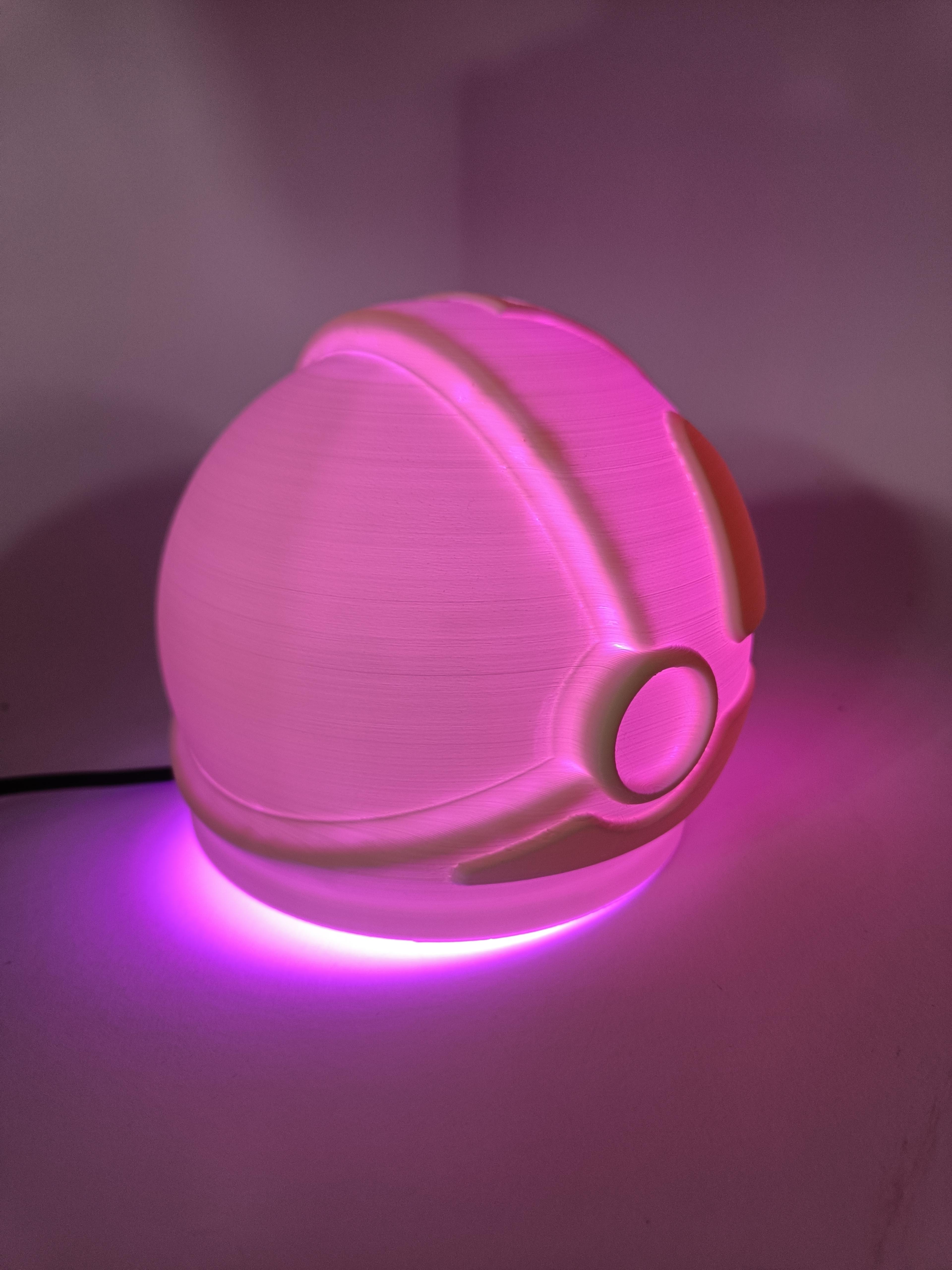 Astronaut Lamp 3d model