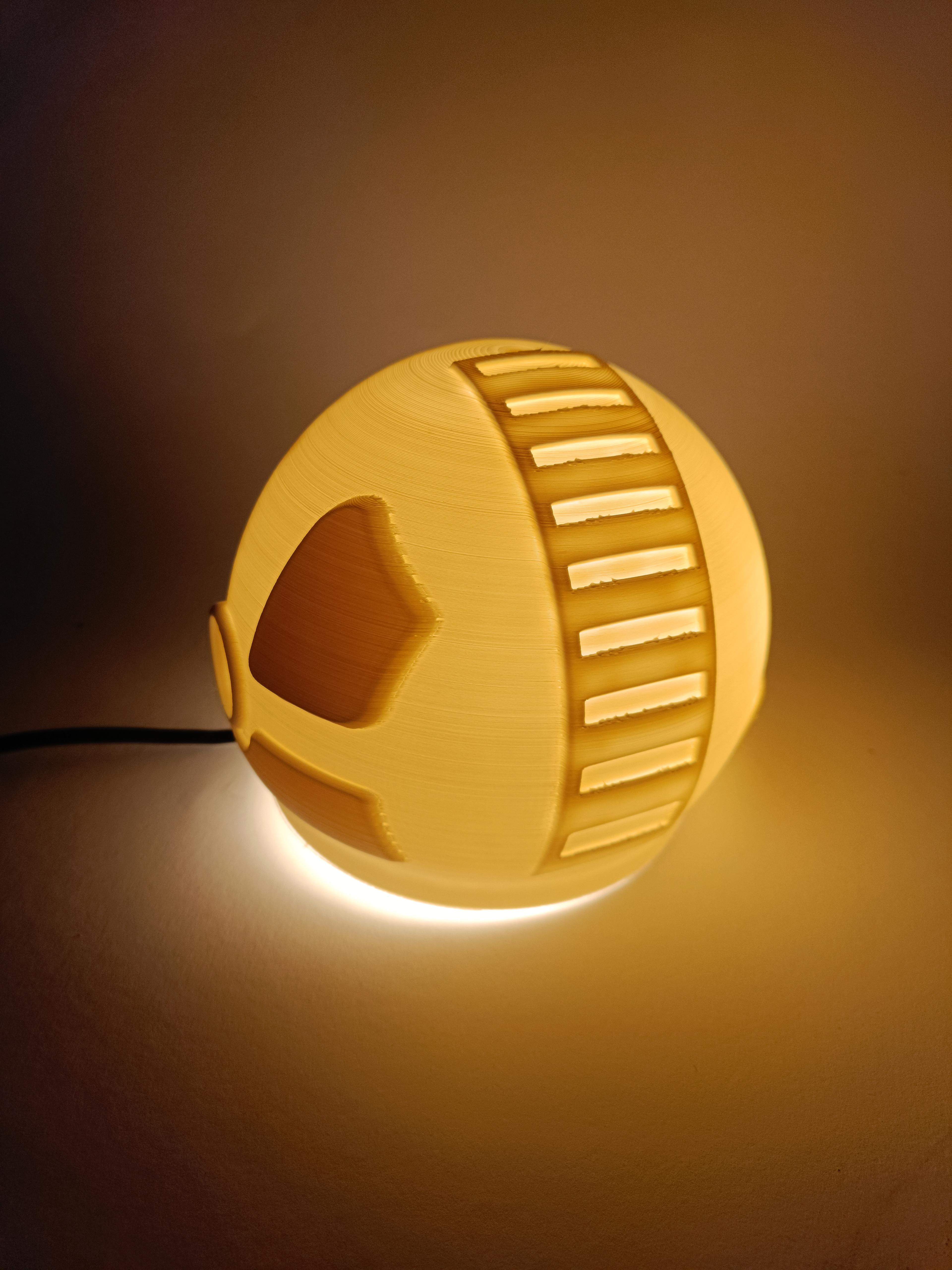 Astronaut Lamp 3d model