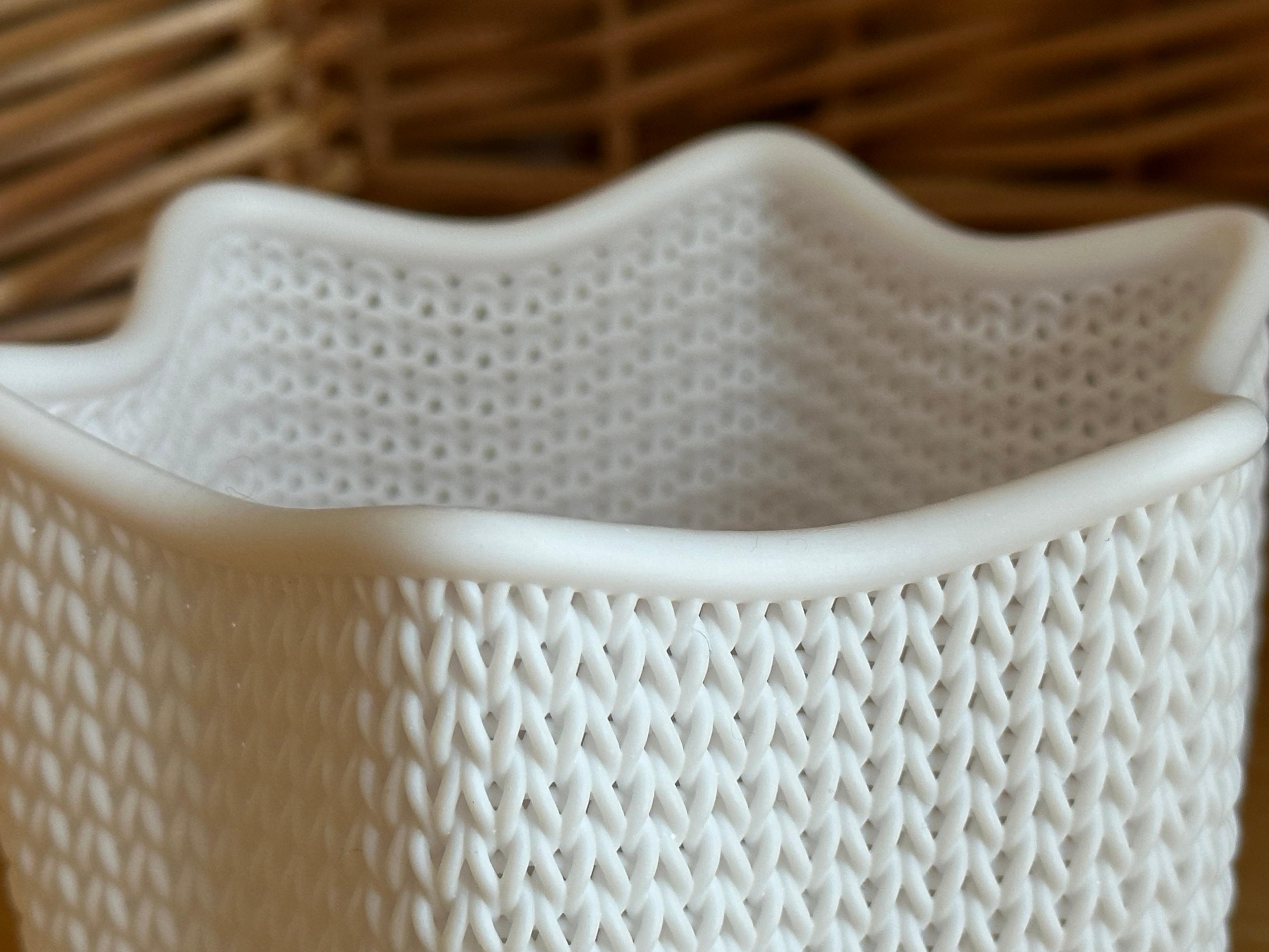 Knit Fabric Bowl 3d model