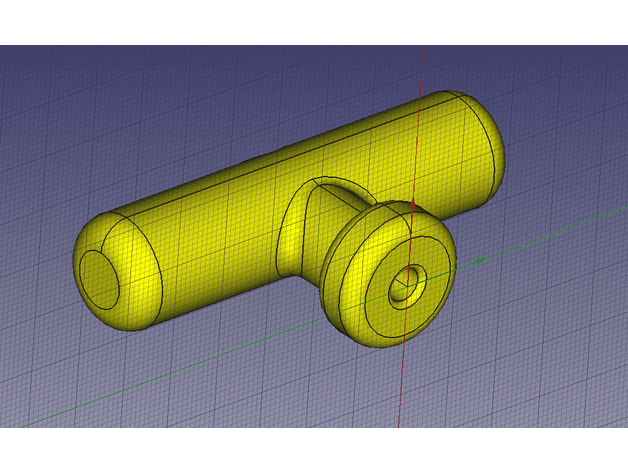 Pull Rope Handle  3d model