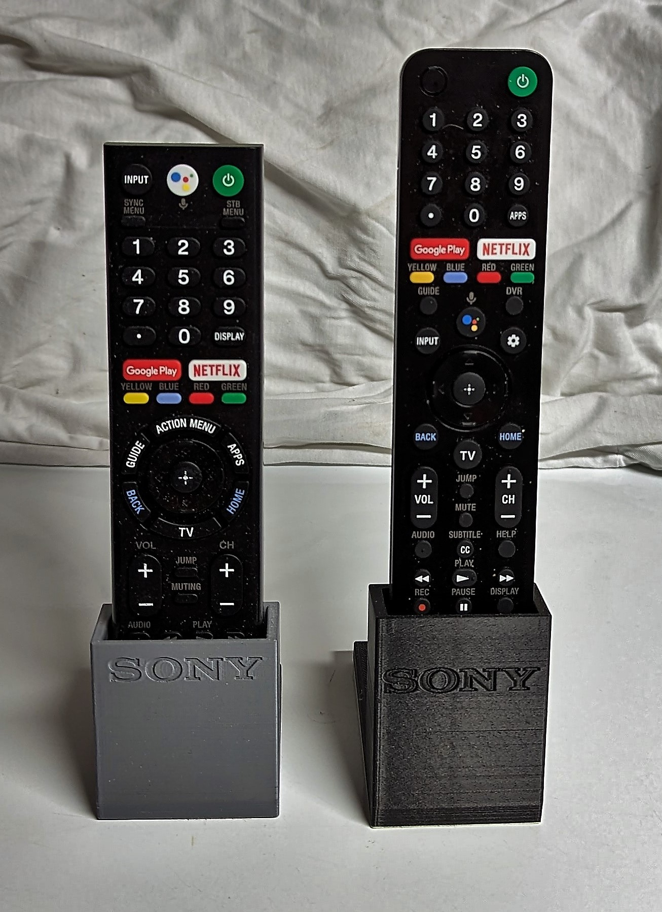 Sony TV remote holder for RMF-TX310U or similar 3d model