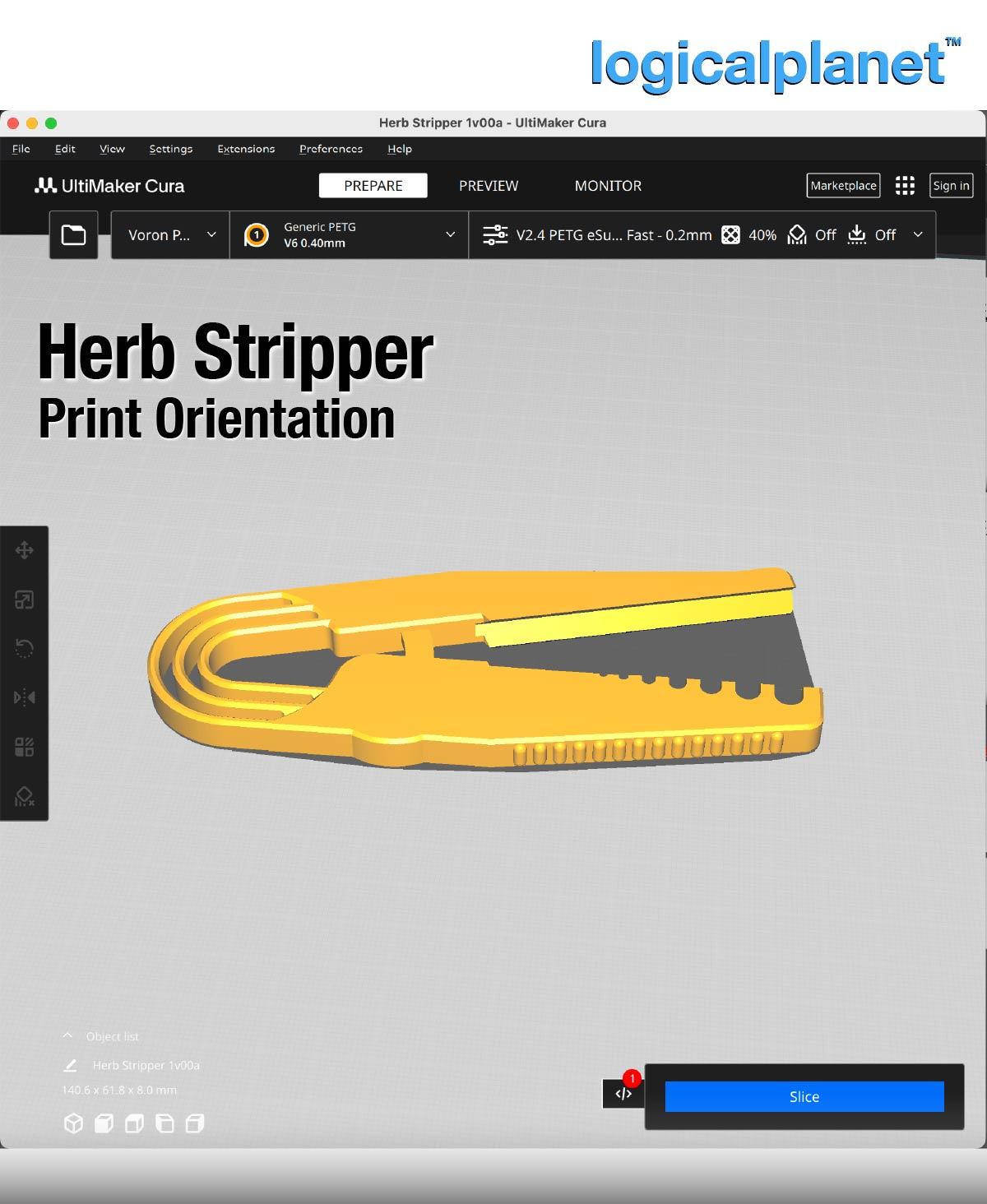 Herb Stripper 3d model