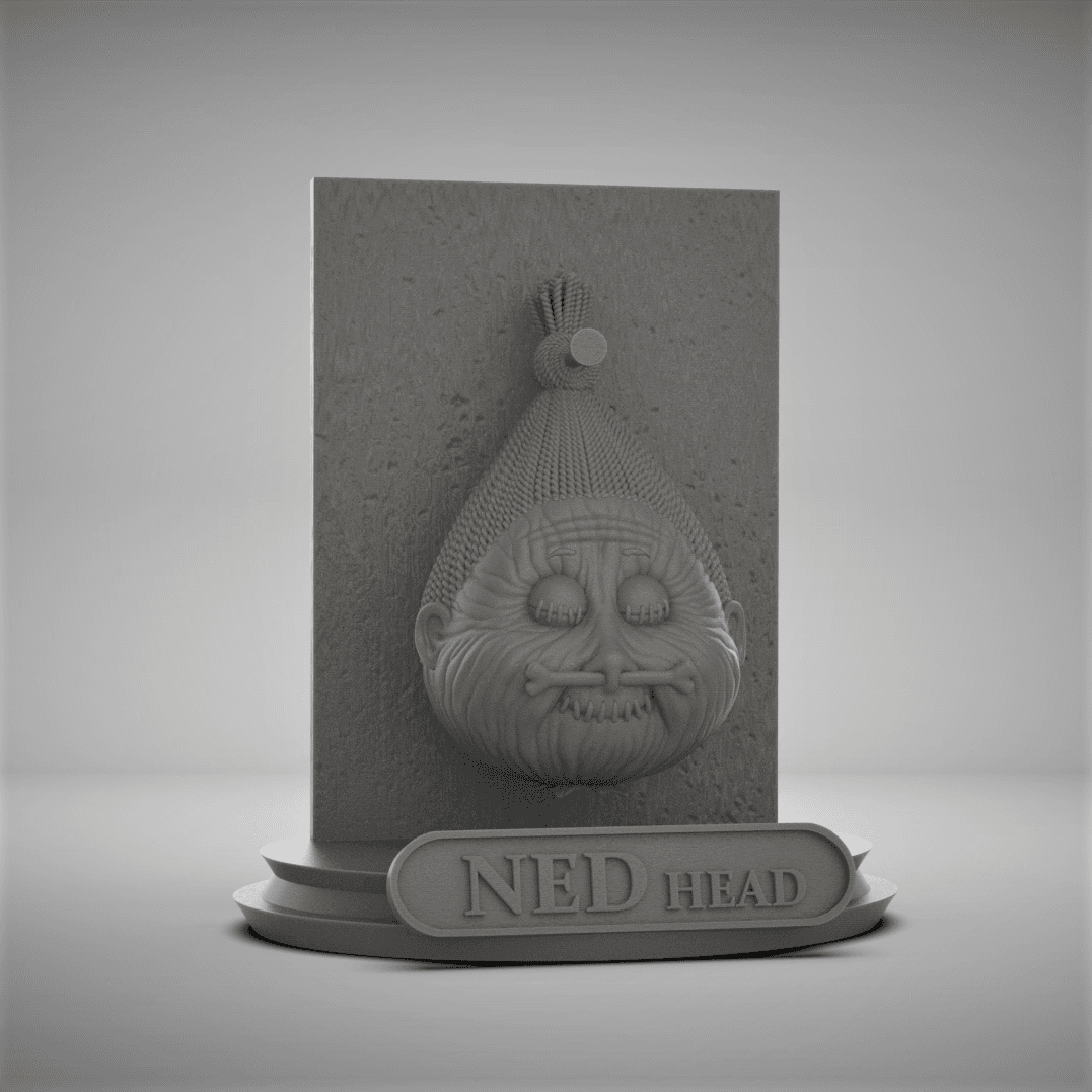NED Head - Garbage Pail Kids 3d model